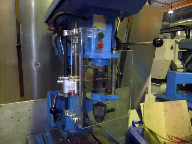 Protecteur machine outil perçeuse