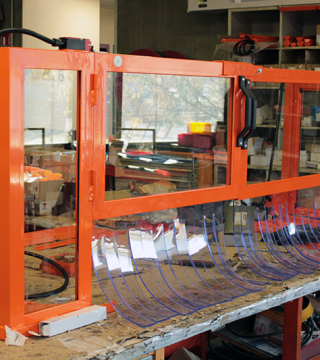 Protecteurs sur-mesure de machines outils